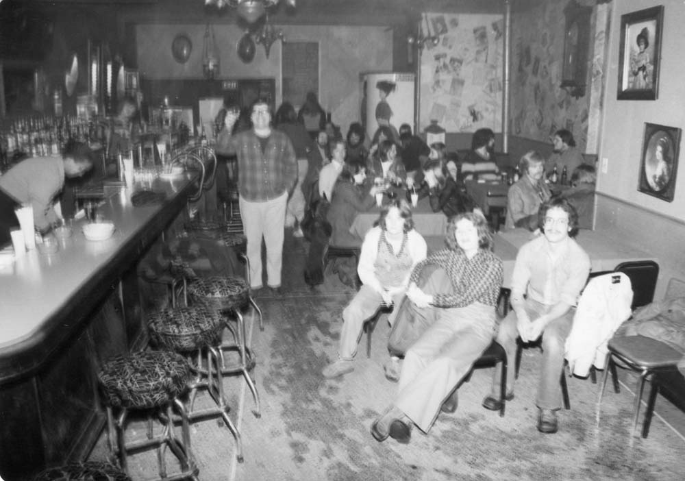 From the stage (Quinn standing in center)
